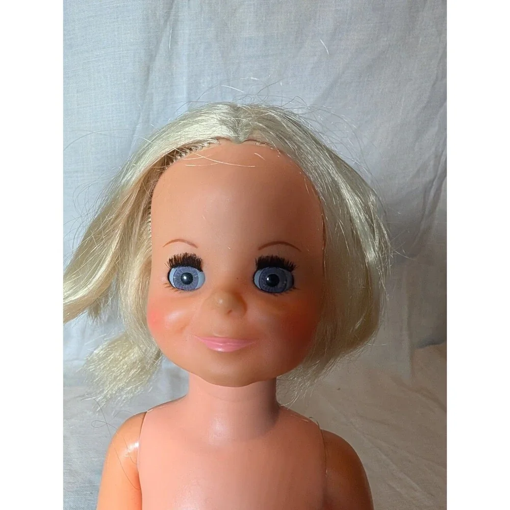 Vintage 1970 Ideal Crissy Family Velvet Doll with Growing Hair